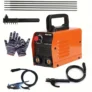 Soldador de arco inversor portátil zx7 250a 220v leve compacto