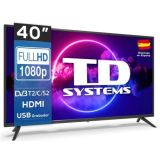 TD Systems TV LCD de 40″ FULL HD (No Smart), 3 Anos Garantia