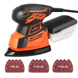 Pechincha desde Europa! Lixadora TOPSHAK TS-SD1 220V 130W + 12 Lixas, apenas 11,58€