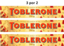 Toblerone chocolate com leite, Promoção 3 por 2 3x360gr