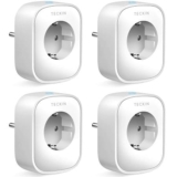 4 tomadas TECKIN WiFi com monitorização de energia por 25€ Desde (ES)