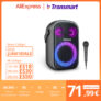 Tronsmart halo 100 altifalante bluetooth de 60W