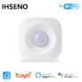 Tuya sensor de movimento sem fios wifi compatível com alexa e goole home
