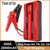 Arrancador de partida universal para carros, Jumper starter 20.000 mAh 400 A