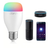 Desconto Gearbest! Utorch Smart LED E27 controlo por WiFi por 9,30€