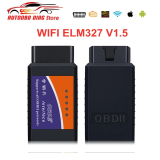 Ferramenta de Diagnóstico para Carros WI-FI / Bluetooth ELM327 V1.5 OBD2 Scanner