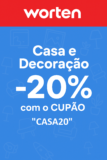 WORTEN Casa e Decoração | Desconto -﻿20% com o Cupão