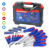 WORKPRO conjunto de 55 Pontas e Chaves desde Espanha a 23,8€