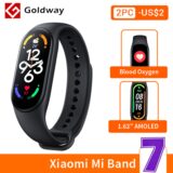 Xiaomi Mi Band 7 Ecrã AMOLED de 1,62″, Versão Chinesa