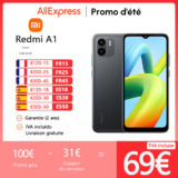 Top preço! Xiaomi Redmi A1 ecrã 6,52″ 5000 mAh, 2GB+32GB