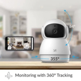 Câmaras Xiaomi Yi Dome Guard 1080P desde Espanha por 20,93€ e duas por 39,67€