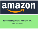 Economize 5€ para cada compra de 15€, em snacks
