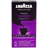 Pack x 100 Cápsulas Lavazza Nespresso Vigoroso a 21,60€ unidade sai a 0,21€