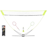 Conjunto Badminton Easy set 3M, com 2 Raquetes e 2 Volantes