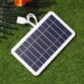 Painel solar de 5V 400mA com saída USB de 2W