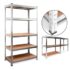 VASAGLE 1 mesa com 2 cadeiras de cozinha, conjunto de sala de jantar