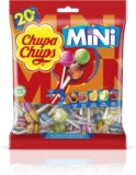 Mini Chupa Chups Caramelo Sabores Variados: Doçura em 20 Unidades