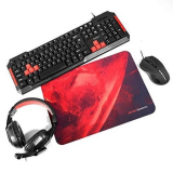 Pack Gaming Teclado + Rato +Auscultadores + Tapete desde Espanha por 17,98€