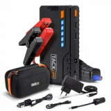 TACKLIFE T6 Car Jump Starter Power Bank 18000mAh 800A, apto para carros Gasolina 7L e Diesel de 5L