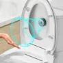 Sensor de descarga automática para sanitas